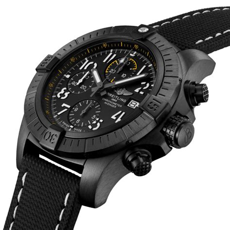 breitling avenger night mission black|Breitling night mission chronograph.